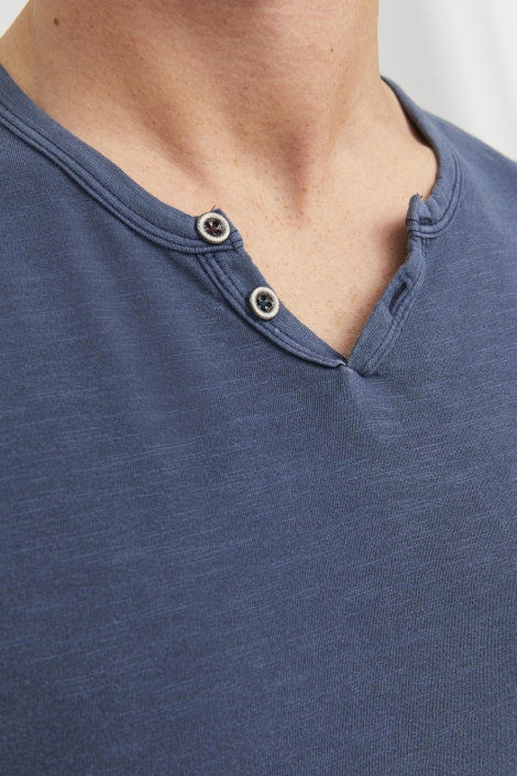 Jack & Jones jjesplit neck tee ss noos